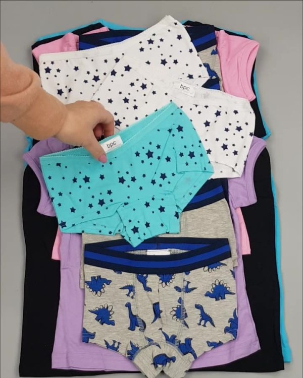 Фотография  290 - Нижнее белье Bon Prix дети#50 шт, ЛОТ №3242 оптом в Калининграде и Калининградской области