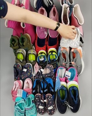 Фотография  457 - Обувь ALDI дети лето#10 кг, ЛОТ №4453 оптом в Калининграде и Калининградской области