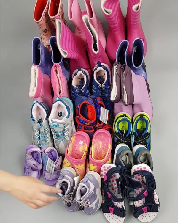 Фотография  910 - Обувь ALDI дети лето#10 кг, ЛОТ №4454 оптом в Калининграде и Калининградской области