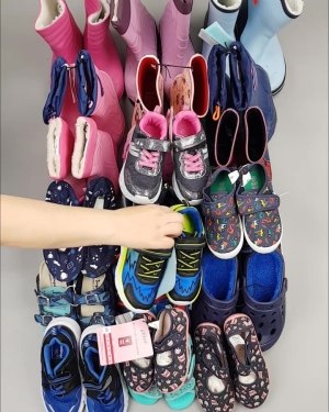 Фотография  404 - Обувь ALDI дети лето#10 кг, ЛОТ №4455 оптом в Калининграде и Калининградской области