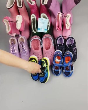 Фотография  758 - Обувь ALDI дети лето#10 кг, ЛОТ №4456 оптом в Калининграде и Калининградской области