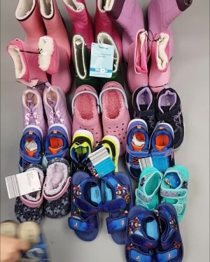 Фотография  397 - Обувь ALDI дети лето#10 кг, ЛОТ №4456 оптом в Калининграде и Калининградской области