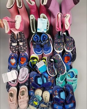 Фотография  456 - Обувь ALDI дети лето#10 кг, ЛОТ №4456 оптом в Калининграде и Калининградской области