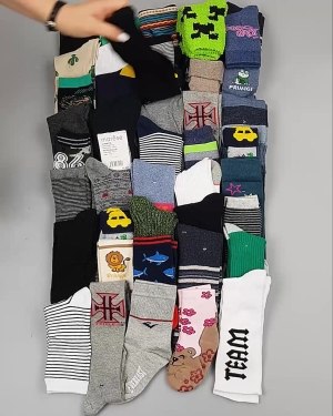 Фотография  802 - Носки дети СТОК зима#5 кг, ЛОТ №4870 оптом в Калининграде и Калининградской области