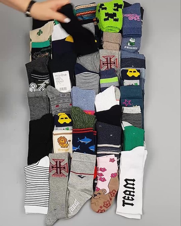 Фотография  282 - Носки дети СТОК зима#5 кг, ЛОТ №4870 оптом в Калининграде и Калининградской области