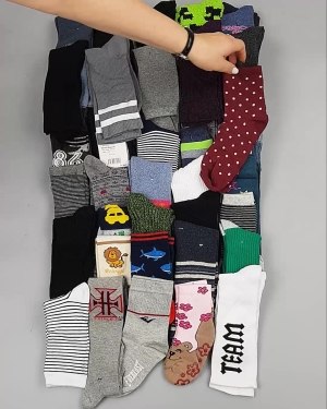 Фотография  311 - Носки дети СТОК зима#5 кг, ЛОТ №4870 оптом в Калининграде и Калининградской области