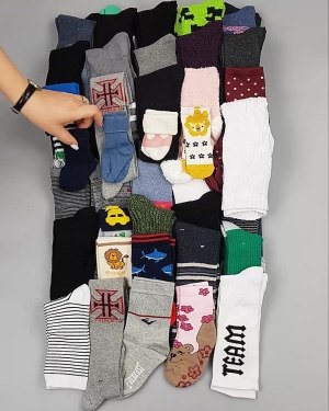 Фотография 911 - Носки дети СТОК зима#5 кг, ЛОТ №4870 оптом в Калининграде и Калининградской области