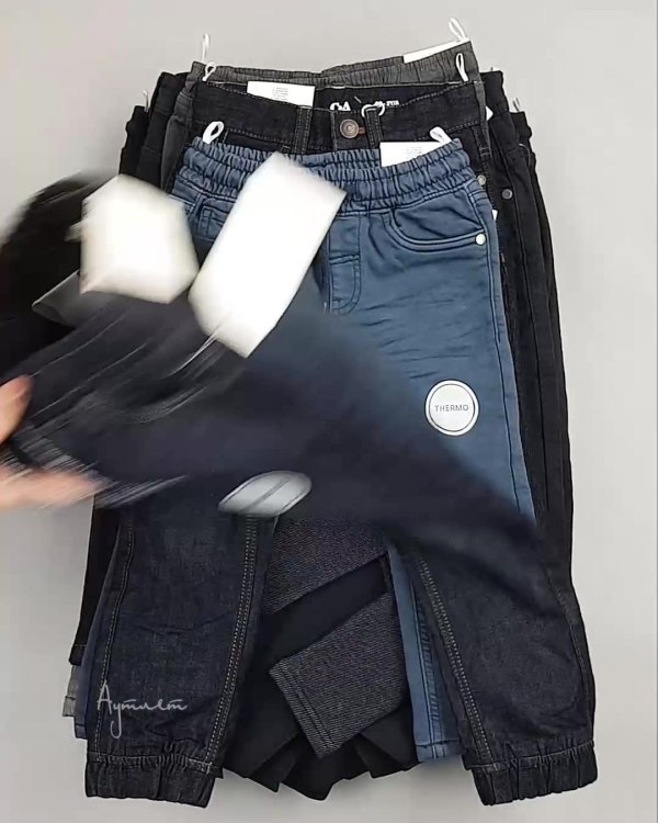 Фотография  595 - Брюки, джинсы дети C&A #5 кг, ЛОТ №5459 оптом в Калининграде и Калининградской области