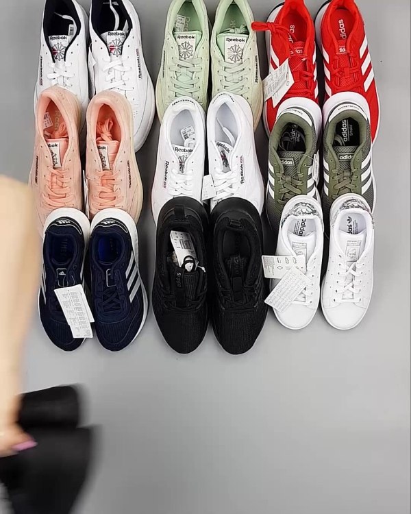 Фотография  619 - Кроссовки Adidas+Reebok#15 шт, ЛОТ №6145 оптом в Калининграде и Калининградской области