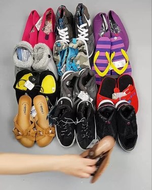 Фотография  517 - Обувь детская СТОК Summer#6,3 кг, ЛОТ №6198 оптом в Калининграде и Калининградской области