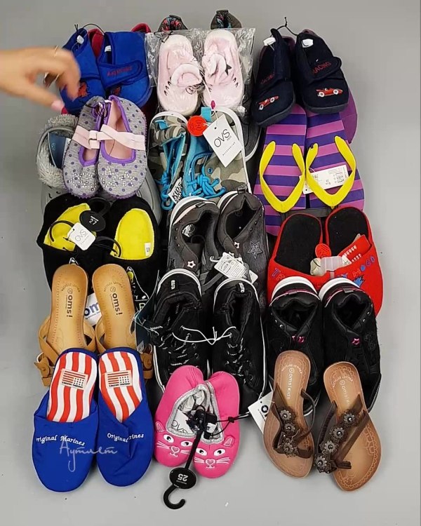 Фотография  642 - Обувь детская СТОК Summer#6,3 кг, ЛОТ №6198 оптом в Калининграде и Калининградской области