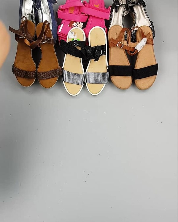 Фотография  970 - Обувь босоножки#11,2 кг, ЛОТ №6362 оптом в Калининграде и Калининградской области