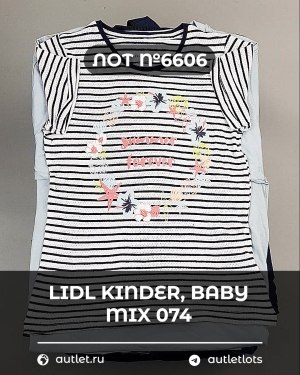 Купить LIDL Kinder Baby Winter 074#7 кг, ЛОТ №6606 оптом в Калининграде и Калининградской области