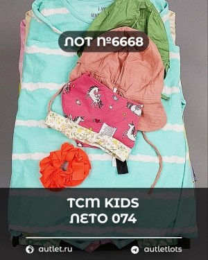 Купить TCM Kids лето 074#7 кг, ЛОТ №6668 оптом в Калининграде и Калининградской области