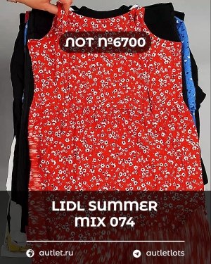 Купить LIDL Summer mix 074#15 кг, ЛОТ №6700 оптом в Калининграде и Калининградской области