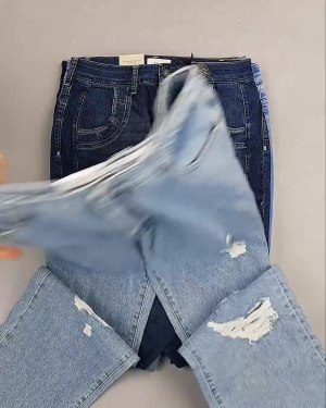 Фотография  339 - Джинсы женские Дания#10 кг, ЛОТ №6762 оптом в Калининграде и Калининградской области