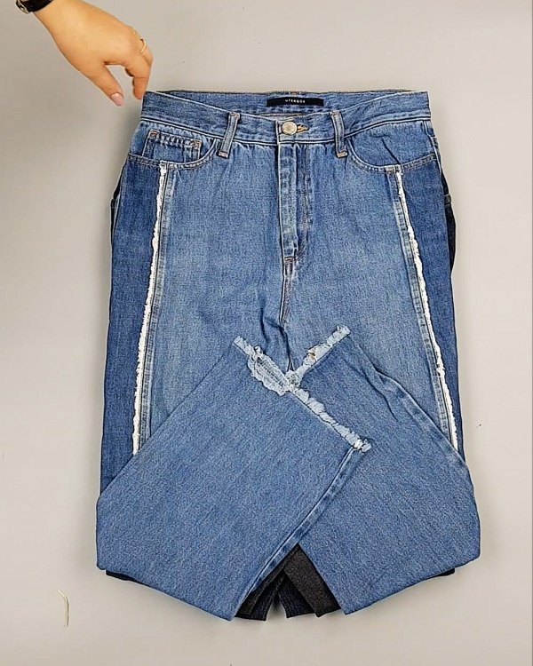 Фотография  593 - Cream Джинсы женские#25 кг оптом в Калининграде и Калининградской области