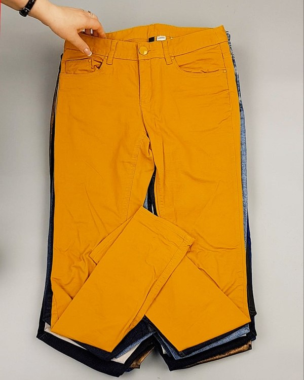 Фотография  990 - А 82202 Брюки женские (Fashion&Skinny Pants)#25 кг оптом в Калининграде и Калининградской области