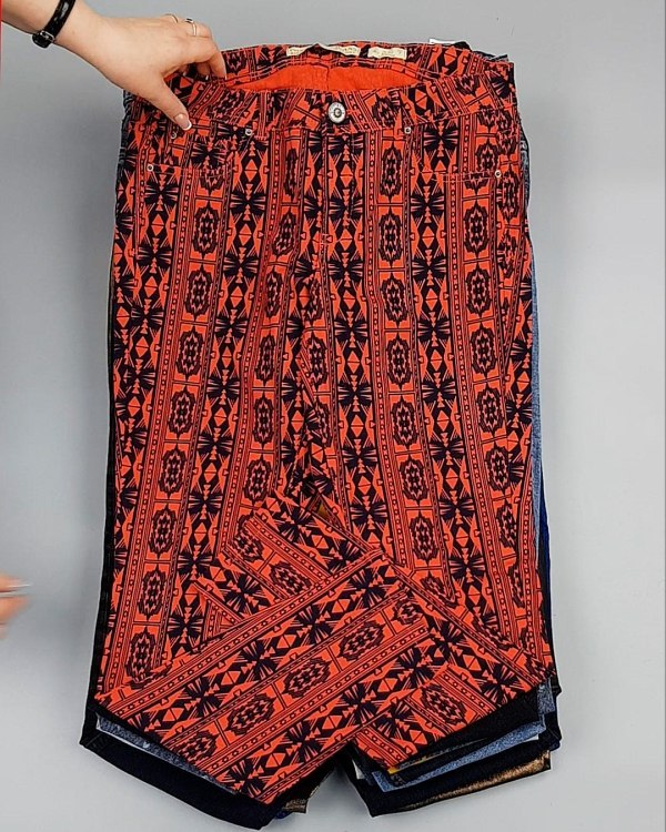 Фотография  916 - А 82202 Брюки женские (Fashion&Skinny Pants)#25 кг оптом в Калининграде и Калининградской области