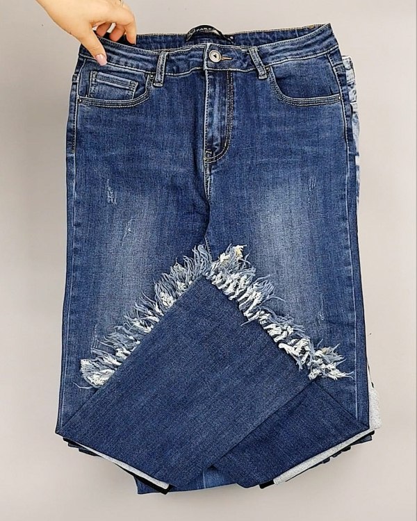 Фотография  958 - Cream Джинсы женские#25 кг оптом в Калининграде и Калининградской области