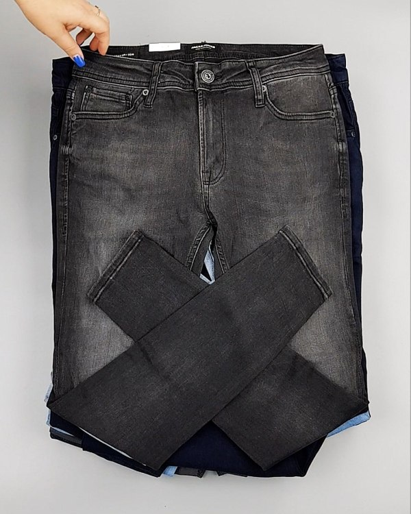 Фотография  604 - Брюки + джинсы JACK JONES 094#10 кг, ЛОТ №6962 оптом в Калининграде и Калининградской области