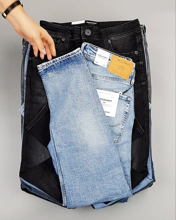 Фотография  913 - Джинсы JACK JONES 094#10 кг, ЛОТ №6977 оптом в Калининграде и Калининградской области