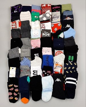 Купить Носки дети СТОК зима#5 кг, ЛОТ №6988 оптом в Калининграде и Калининградской области