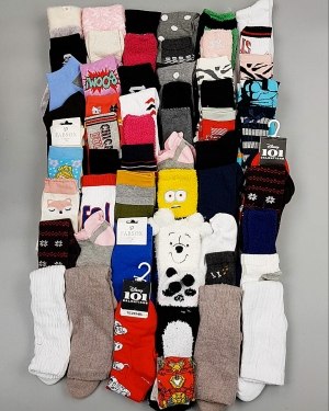 Купить Носки дети СТОК зима#5 кг, ЛОТ №6986 оптом в Калининграде и Калининградской области