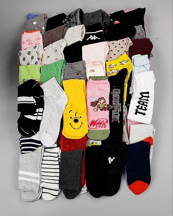 Фотография  477 - Носки дети СТОК зима#5 кг, ЛОТ №6989 оптом в Калининграде и Калининградской области