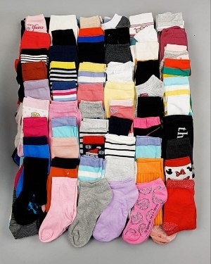 Фотография  923 - Носки дети СТОК лето#5 кг, ЛОТ №6993 оптом в Калининграде и Калининградской области