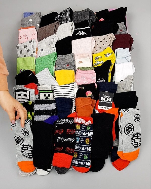 Фотография  203 - Носки дети СТОК зима#5 кг, ЛОТ №6989 оптом в Калининграде и Калининградской области