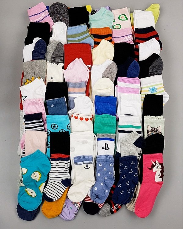 Фотография  621 - Носки дети СТОК лето#5 кг, ЛОТ №6992 оптом в Калининграде и Калининградской области
