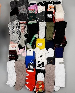 Фотография  721 - Носки дети СТОК зима#5 кг, ЛОТ №6986 оптом в Калининграде и Калининградской области