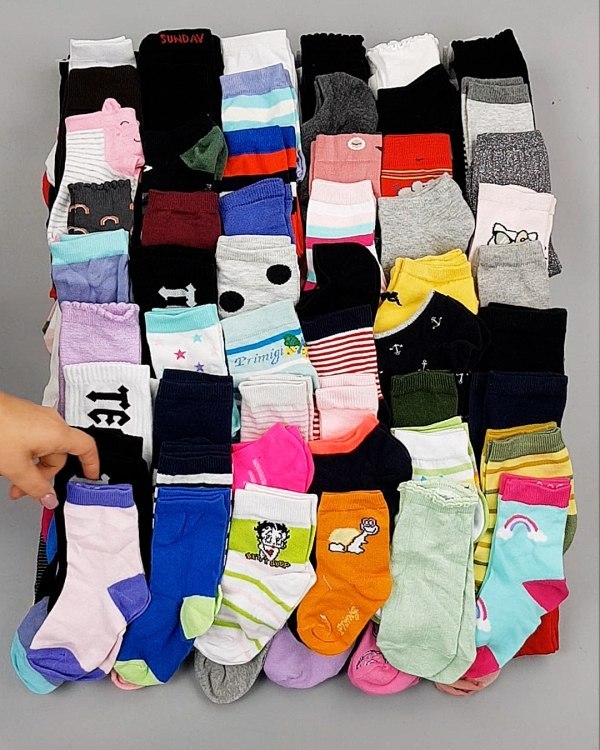 Фотография  382 - Носки дети СТОК лето#5 кг, ЛОТ №6993 оптом в Калининграде и Калининградской области