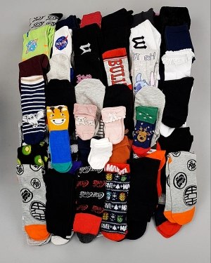 Фотография 608 - Носки дети СТОК зима#5 кг, ЛОТ №6989 оптом в Калининграде и Калининградской области