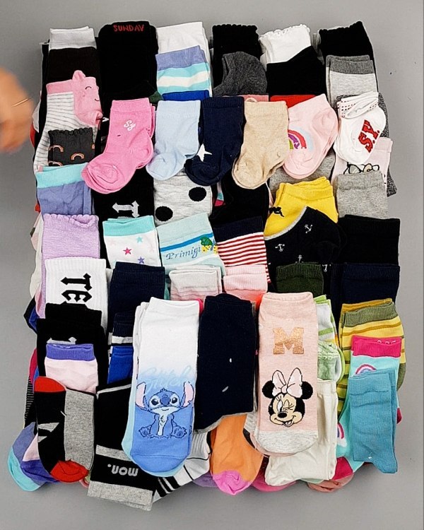 Фотография  660 - Носки дети СТОК лето#5 кг, ЛОТ №6993 оптом в Калининграде и Калининградской области