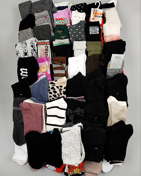 Фотография  746 - Носки дети СТОК зима#5 кг, ЛОТ №6986 оптом в Калининграде и Калининградской области