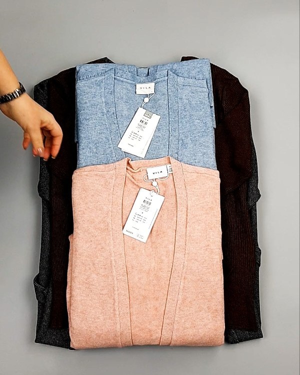 Фотография  430 - Кардиганы VILA W 104#7 кг, ЛОТ №7381 оптом в Калининграде и Калининградской области