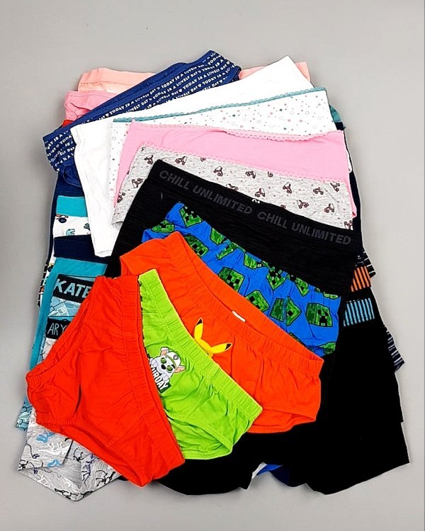 Фотография  937 - Нижнее белье kids C&A#3 кг, ЛОТ №7511 оптом в Калининграде и Калининградской области