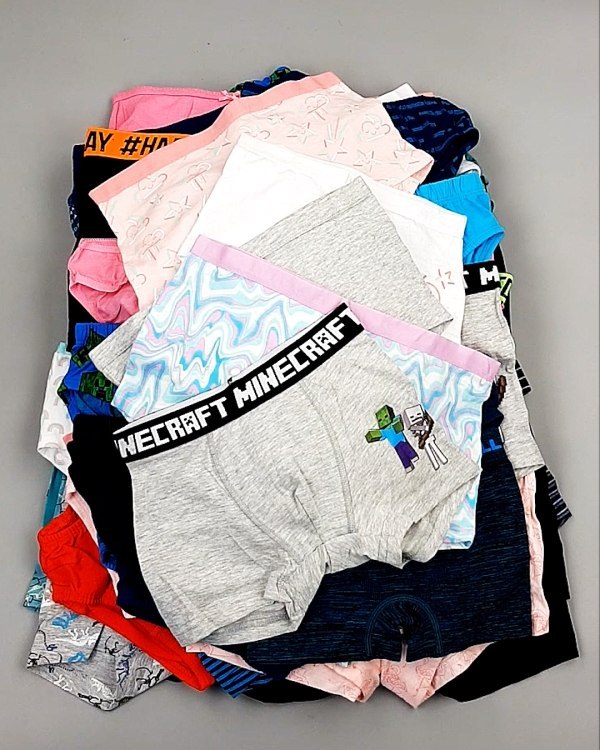 Фотография  939 - Нижнее белье kids C&A#3 кг, ЛОТ №7511 оптом в Калининграде и Калининградской области