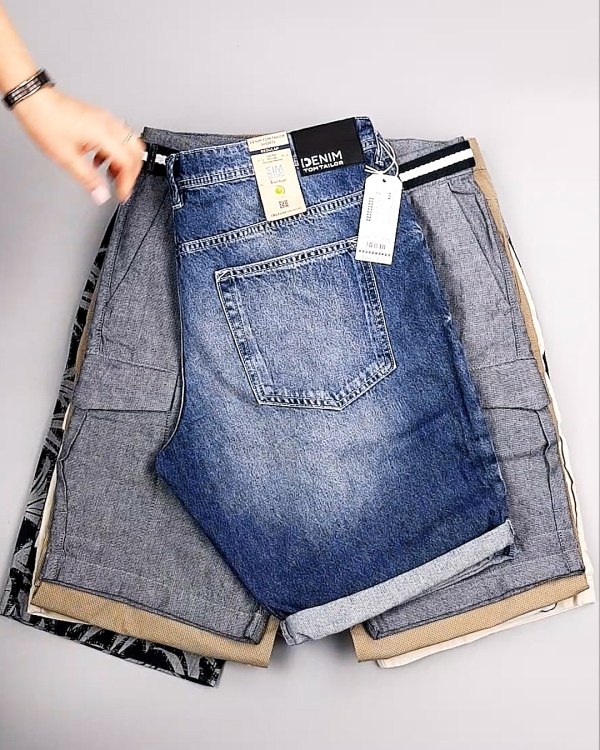 Фотография  201 - Шорты мужские TOM TAILOR 124#3,75 кг, ЛОТ №7601 оптом в Калининграде и Калининградской области