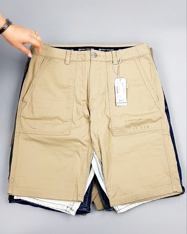Фотография  922 - Шорты мужские TOM TAILOR 124#3,75 кг, ЛОТ №7600 оптом в Калининграде и Калининградской области