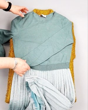 Фотография 889 - Платья СТОК CAN зима 084#7 кг, ЛОТ №7824 оптом в Калининграде и Калининградской области