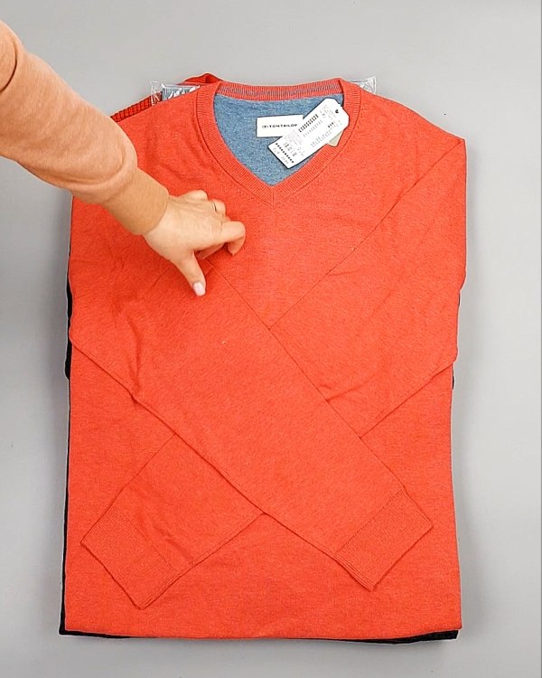 Фотография  237 - Джемпера легкие мужские TOM TAILOR 124#8,35 кг, ЛОТ №7605 оптом в Калининграде и Калининградской области