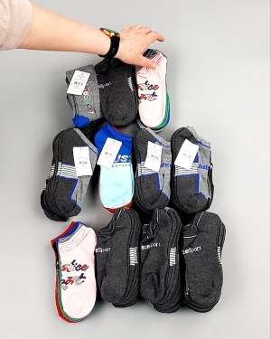 Фотография  649 - Носки дети лето CAN 084#5 кг, ЛОТ №8001 оптом в Калининграде и Калининградской области