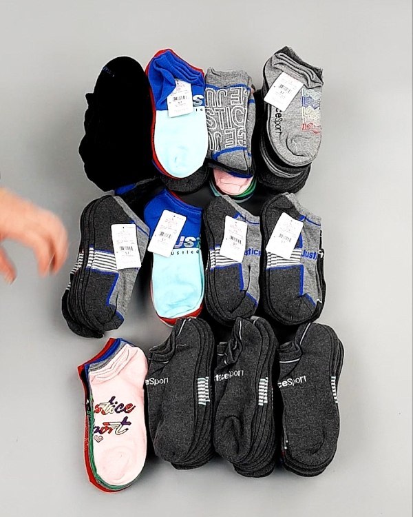 Фотография  107 - Носки дети лето CAN 084#5 кг, ЛОТ №8001 оптом в Калининграде и Калининградской области