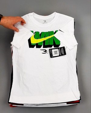 Фотография  523 - Футболки детские NIKE WIN CAN 084#5 кг, ЛОТ №7955 оптом в Калининграде и Калининградской области