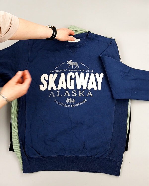 Фотография  609 - Толстовки муж BLUE CAN 084#10 кг, ЛОТ №8105 оптом в Калининграде и Калининградской области