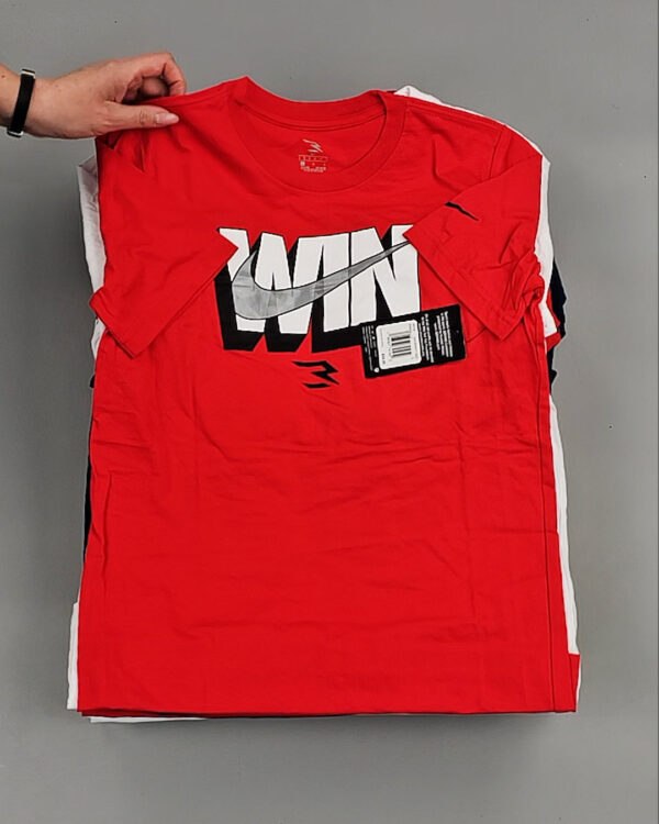 Фотография  552 - Футболки детские NIKE WIN CAN 084#5 кг, ЛОТ №8597 оптом в Калининграде и Калининградской области