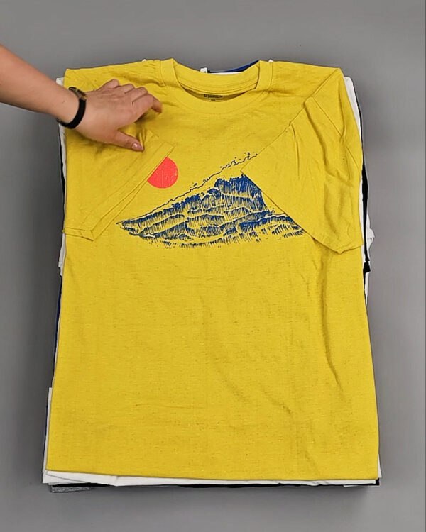 Фотография  741 - Футболки м/ж (Printed T-Shirts New)#5 кг оптом в Калининграде и Калининградской области